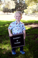 Sammy is 3!